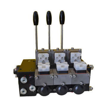 Válvula proporcional hidráulica de control de solenoide de 12 V y 24 V